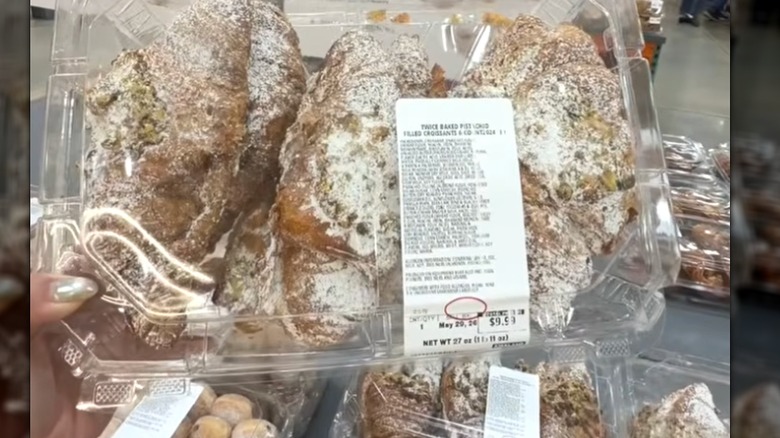 Croissants in packaging