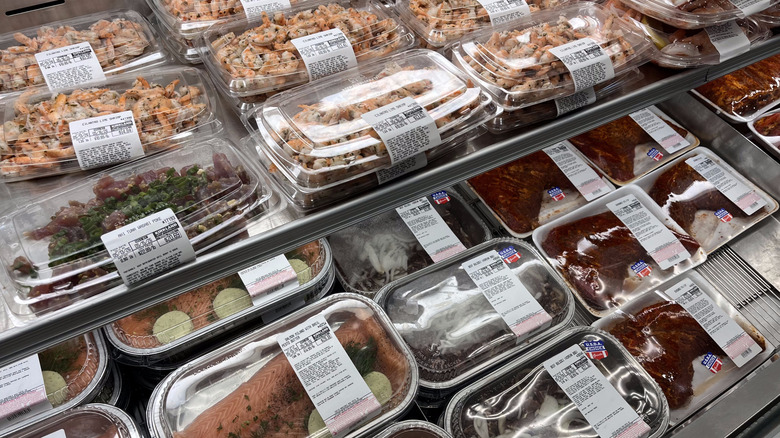 various Costco prepared foods