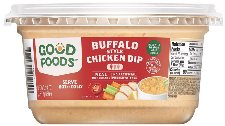 Good Foods Buffalo chicken dip
