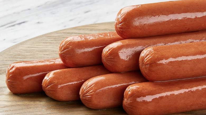 Kirkland Signature beef hot dogs
