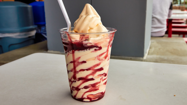 Costco Very Berry sundae