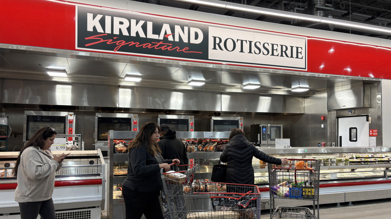 people shopping at Costco