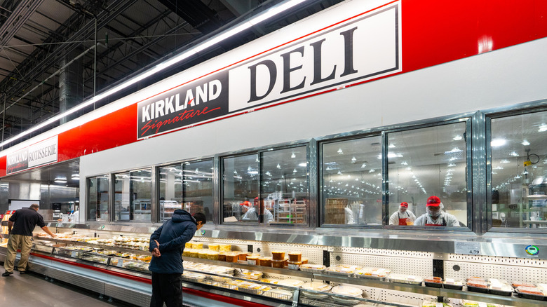 Kirkland Signature Deli section