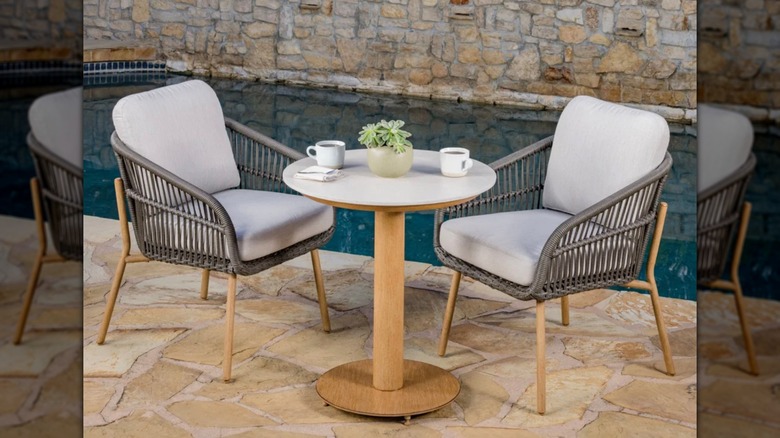 The SunVilla Charme 3-piece Outdoor Patio Dining Set from Costco