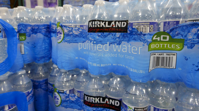 Kirkland water bottles