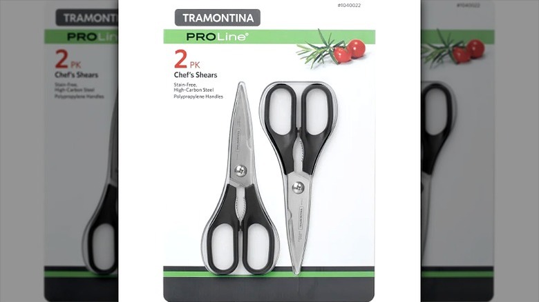 Two-pack bundle of Tramontina PROLine Shears.