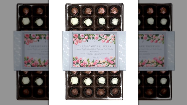 A'cappella Cheesecake Truffle Collection, 24-pack of various chocolate truffles.