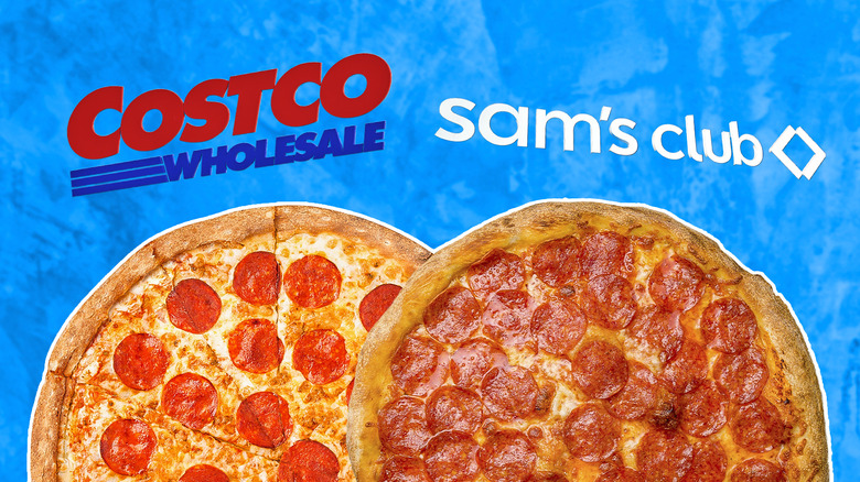 Costco and Sam's Club pizza