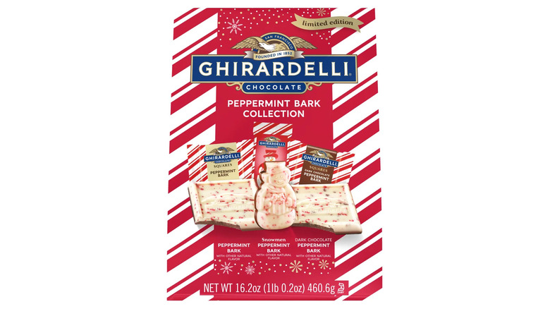 Bag of Ghirardelli Peppermint Bark