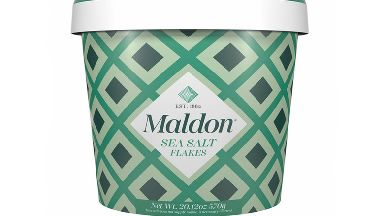 Tub of Maldon Sea Salt