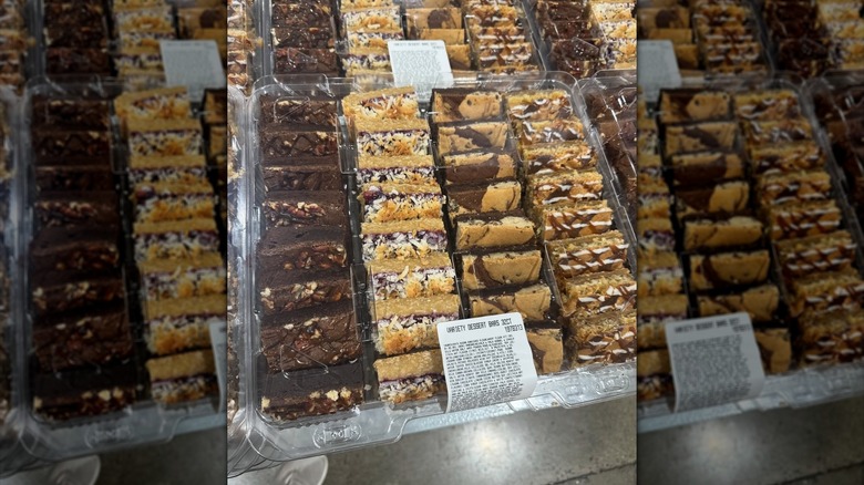 Costco variety dessert bar tray