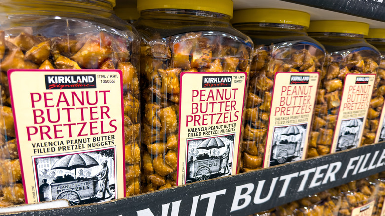 Kirkland Signature peanut butter pretzels