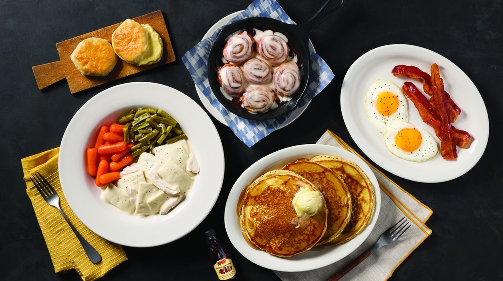 The Cracker Barrel Biscuit Trick That Makes Buttering Them A Breeze