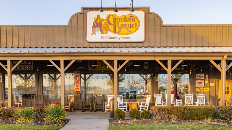 Outside Cracker Barrel country store