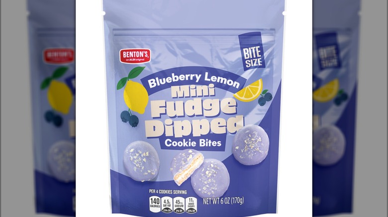 Benton's Blueberry Lemon Mini Dipped Sandwich Cremes