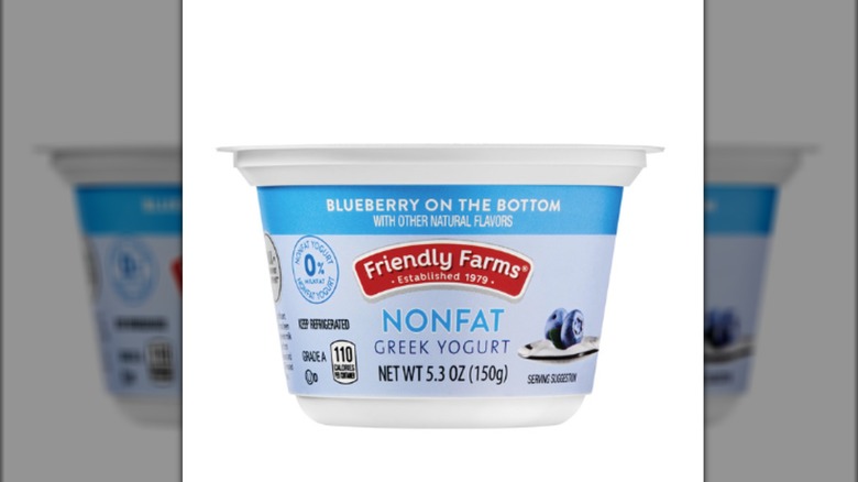 Friendly Farms Blueberry Non-Fat Greek Yogurt