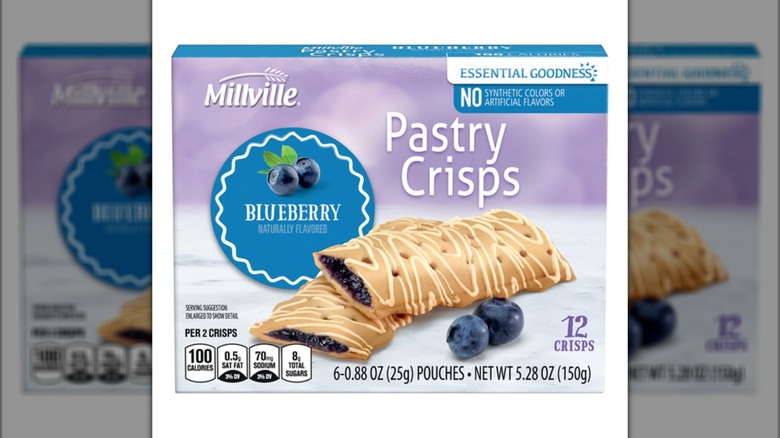 Millville Blueberry Pastry Crisps
