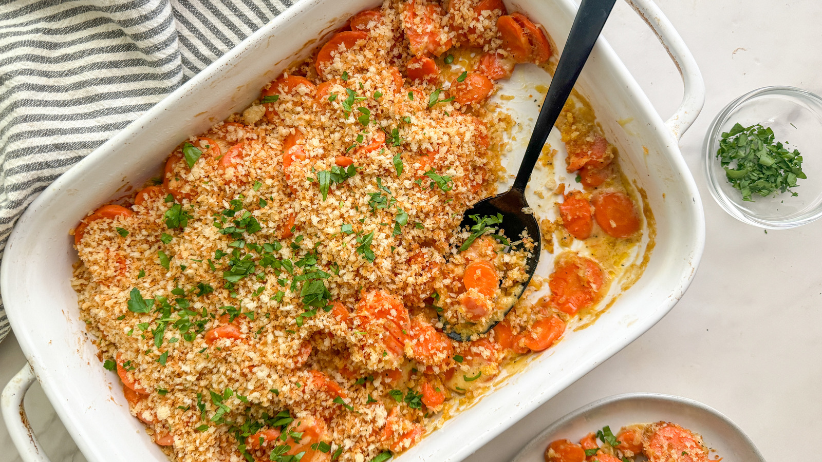 Рецепт вкусной морковной запеканки