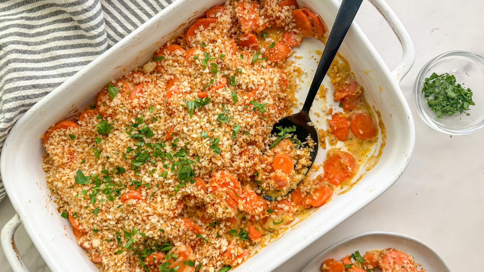 Creamy Carrot Casserole Recipe