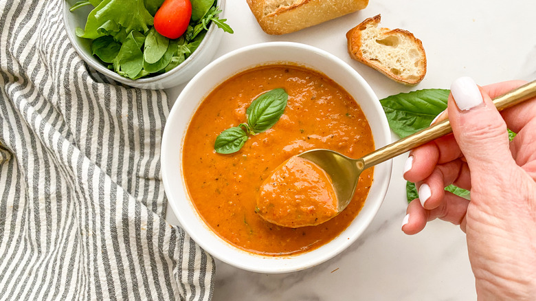 spoonful of soup