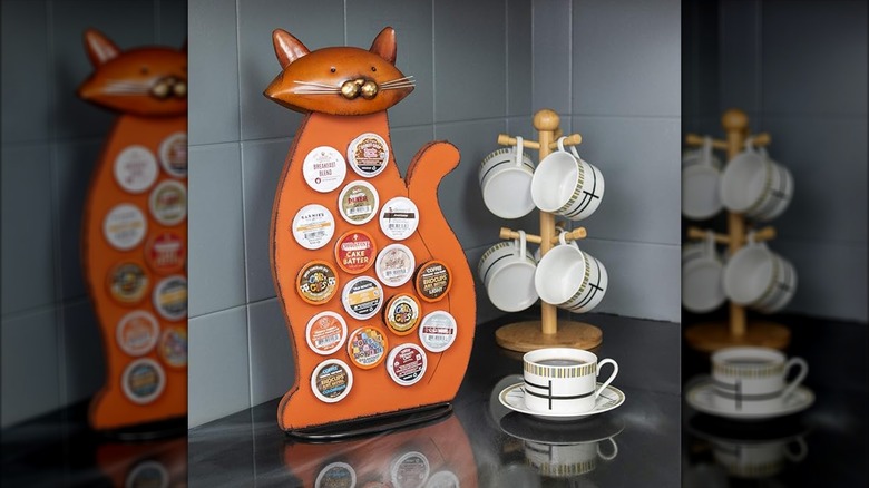 Made Easy Kit cat-shaped coffee organizer