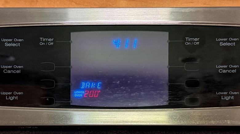Oven preheated to 200 F
