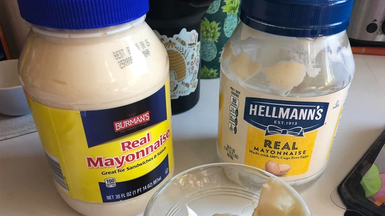 Burman's and Hellmann's mayonnaise