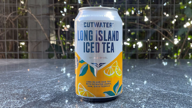 Can of Cutwater Long Island Iced Tea