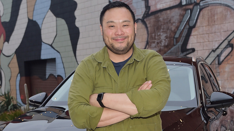 David Chang arms crossed