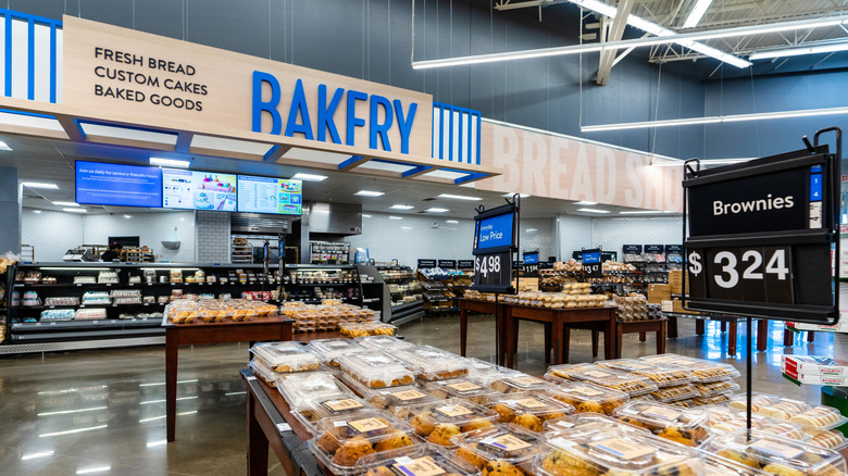Walmart bakery department