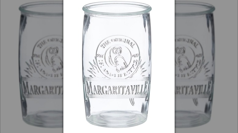 Margaritaville glass tumbler