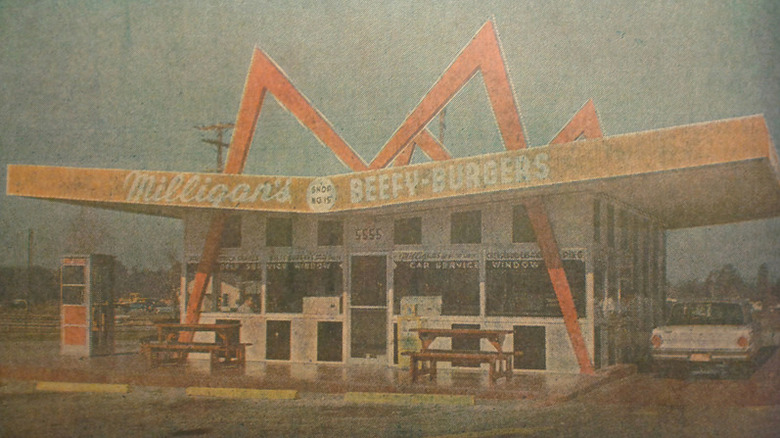 Milligan's Beefy Burgers restaurant