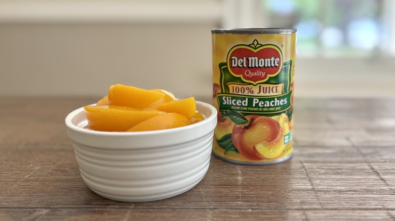Del Monte 100% Juice Sliced Peaches