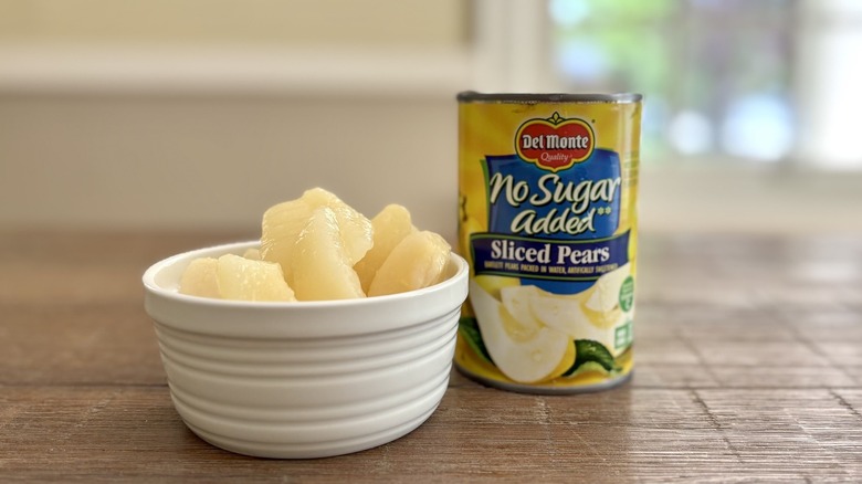 Del Monte No Sugar Added Sliced Pears