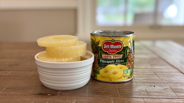 Del Monte 100% Juice Pineapple Slices