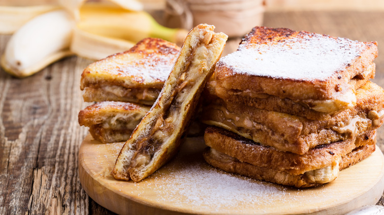 peanut butter banana French toast