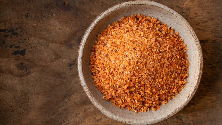 Tajín seasoning in a bowl