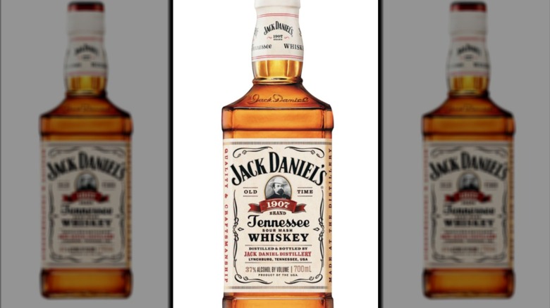 a bottle of Jack Daniel's 1907 Whiskey