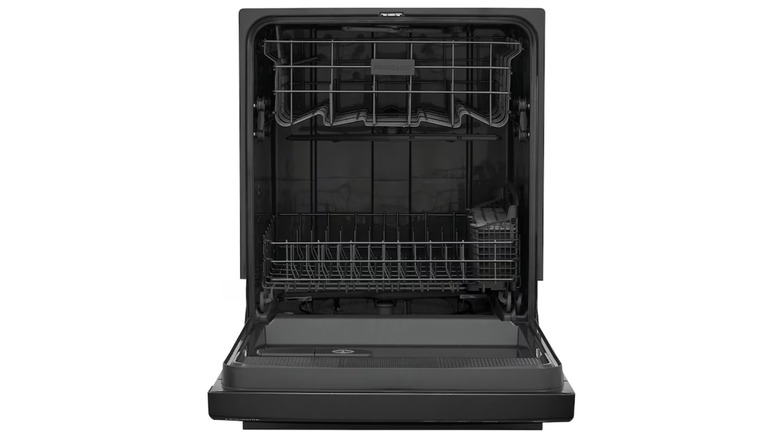 Frigidaire open dishwasher