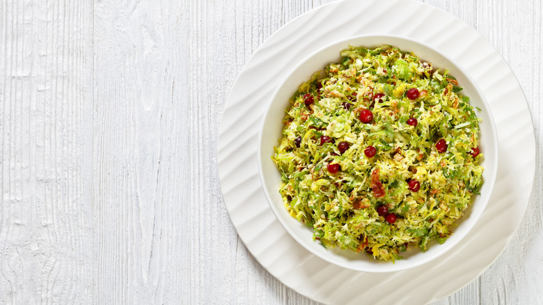 Brussels sprouts slaw