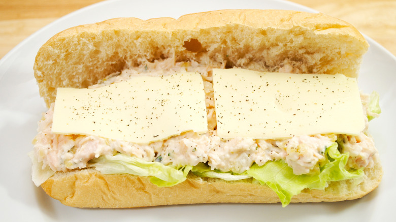 Chicken salad sub