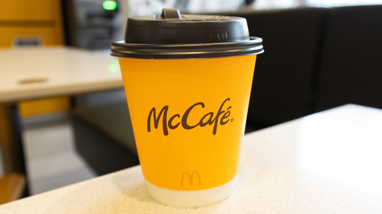 McDonald's McCafe coffee cup