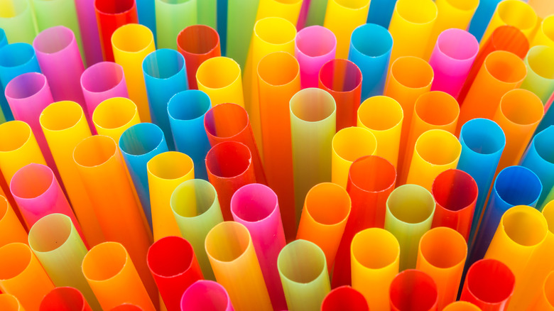 Colorful straws