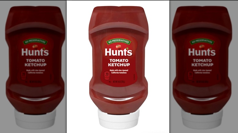 Hunt's ketchup bottle