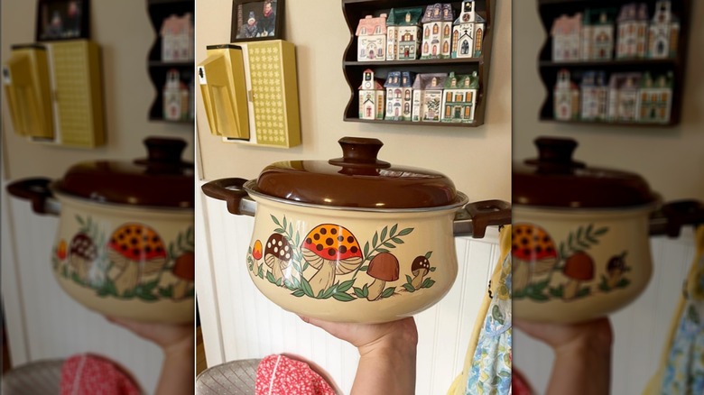 Person holding Merry Mushroom pot
