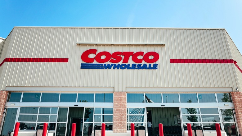 Costco warehouse storefront