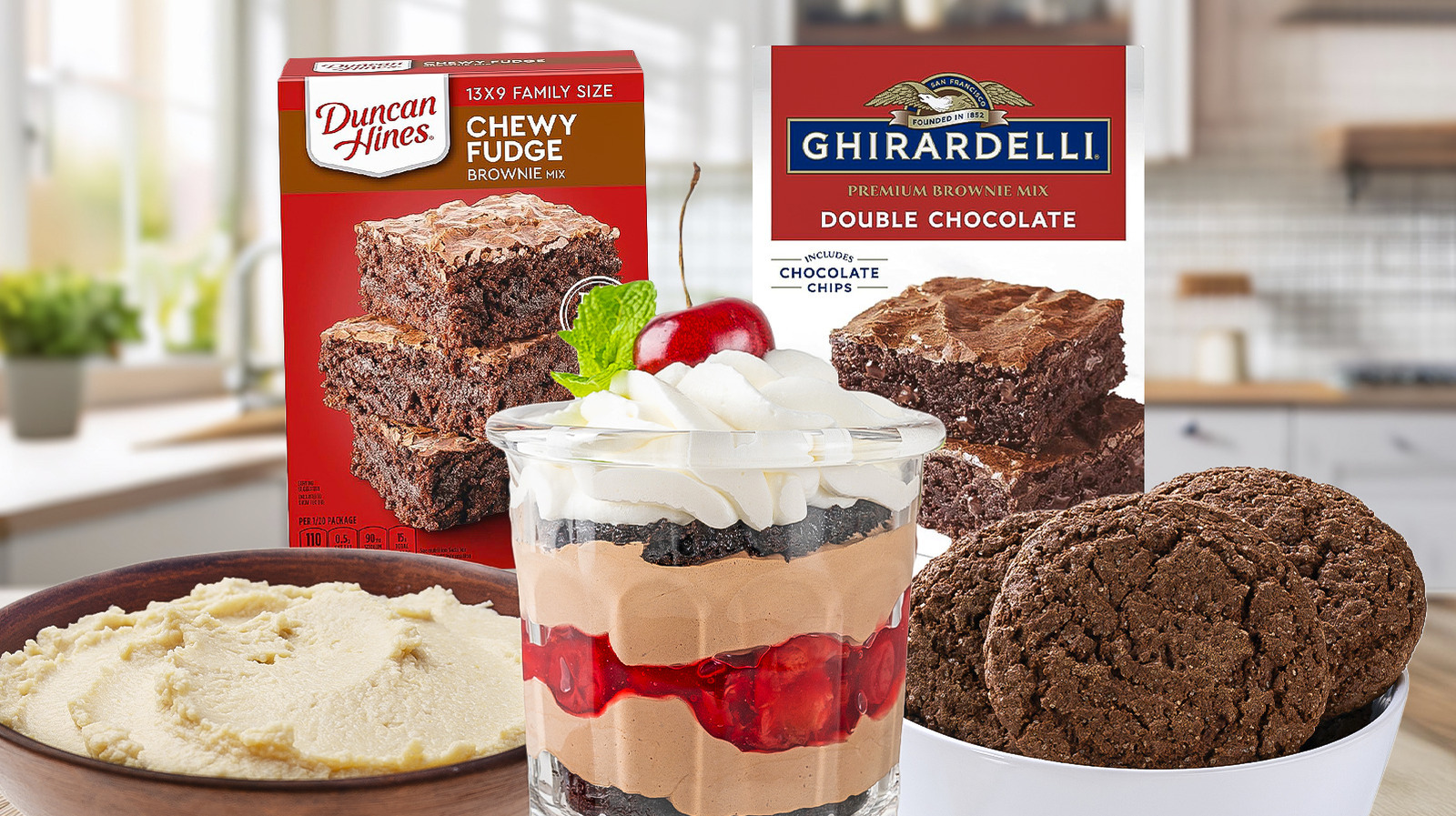 Einfache Verbesserungen für Brownies aus der Backmischung