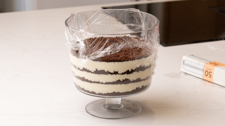 covered adult dirt cake