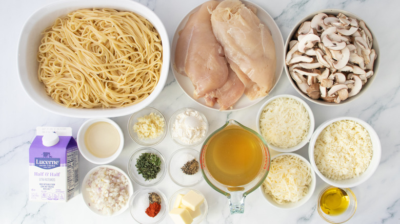Chicken tetrazzini ingredients