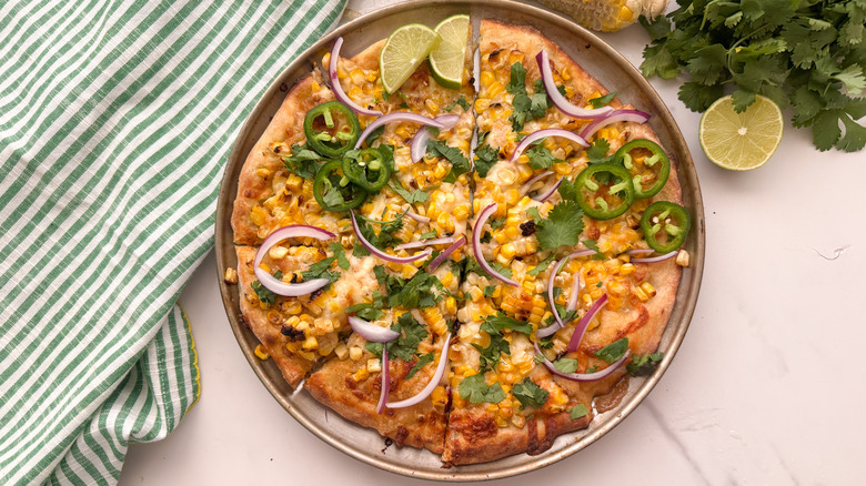 sliced pizza